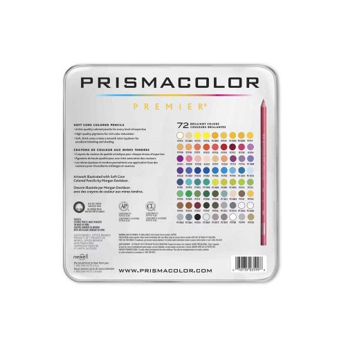 Lápices de Colores Prismacolor Premier con 72 Piezas