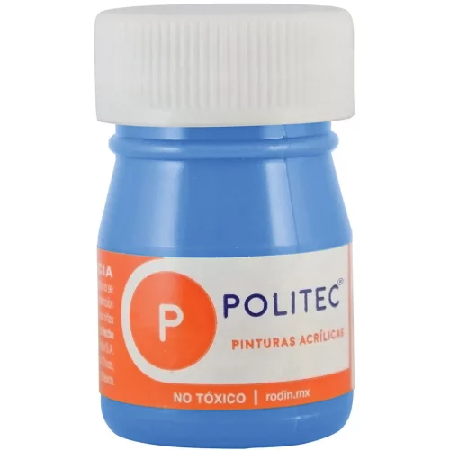 Pintura Acrílica Politec Azul Celeste 20 ml