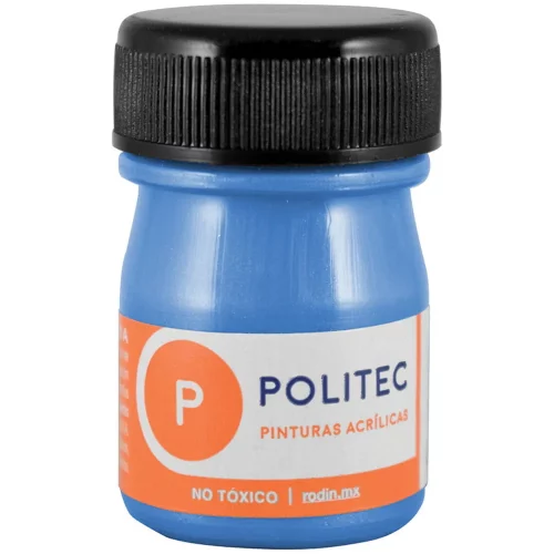 Pintura Acrílica Politec Azul Metálico 20 ml