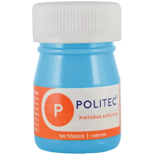 Pintura Acrílica Politec Azul Pastel 20 ml