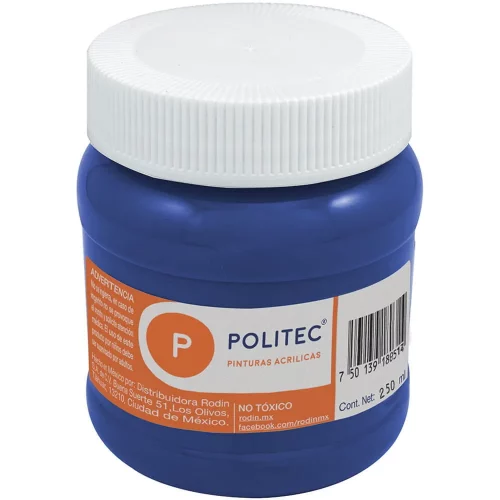 Pintura Acrílica Politec Azul Ultramar 250 ml