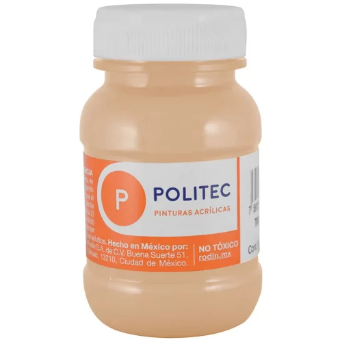 Pintura Acrílica Politec Carne 100 ml