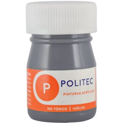 Pintura Acrílica Politec Gris 20 ml