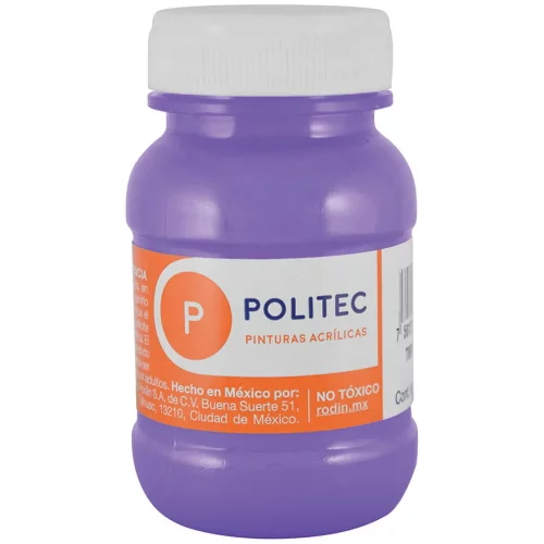 Pintura Acrílica Politec Morado 100 ml