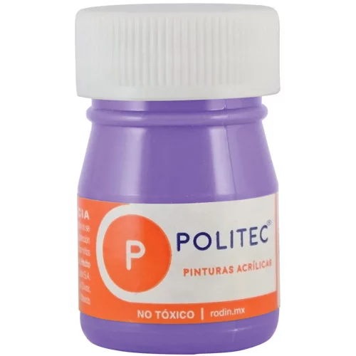 Pintura Acrílica Politec Morado 20 ml