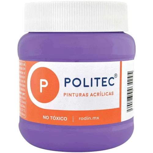 Pintura Acrílica Politec Morado 250 ml