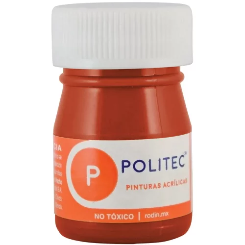 Pintura Acrílica Politec Rojo Óxido 20 ml