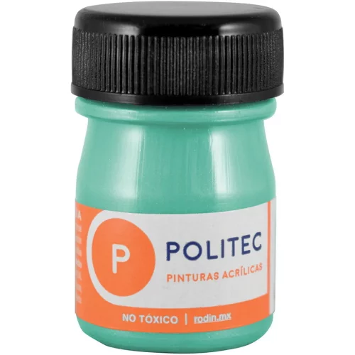 Pintura Acrílica Politec Verde Metálico 20 ml