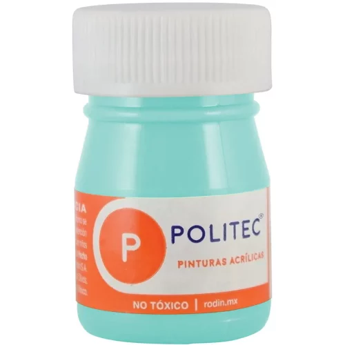 Pintura Acrílica Politec Verde Pálido 20 ml