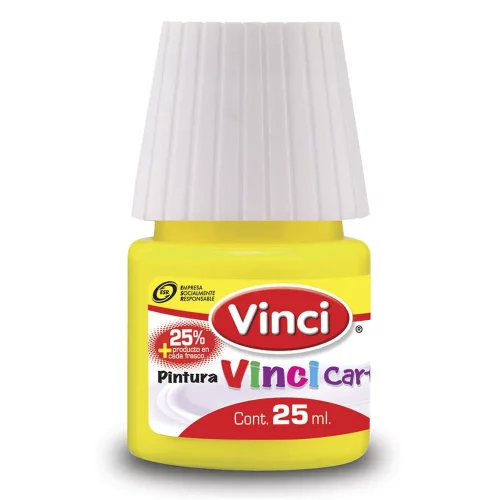 Pintura Vinci Cartel Amarillo Limón 25 ml