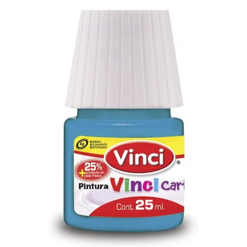 Pintura Vinci Cartel Azul Turquesa 25 ml