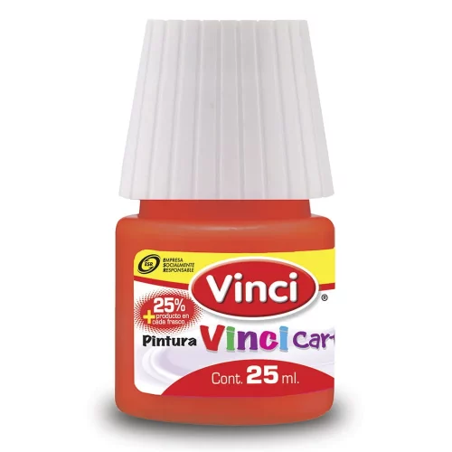 Pintura Vinci Cartel Bermellon 25 ml