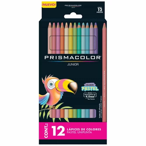 Lápices de Colores Pastel Prismacolor Junior con 12 Piezas