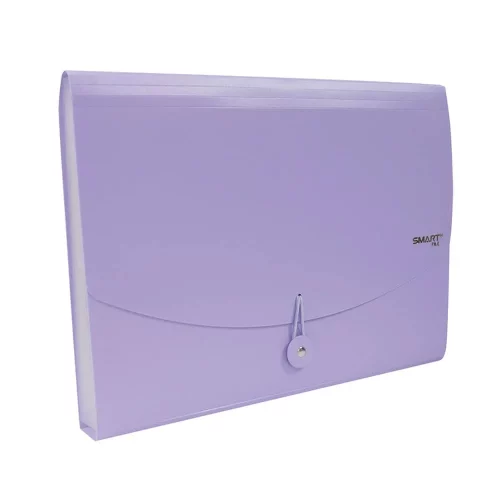 Archifuelle de Plástico Tamaño Carta con 13 Separadores Pastel Smart
