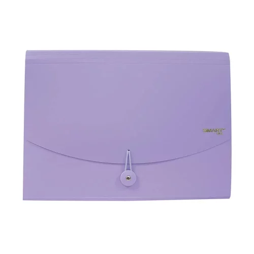 Archifuelle de Plástico Tamaño Carta con 13 Separadores Pastel Smart