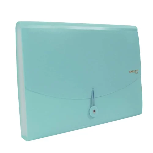 Archifuelle de Plástico Tamaño Carta con 13 Separadores Pastel Smart