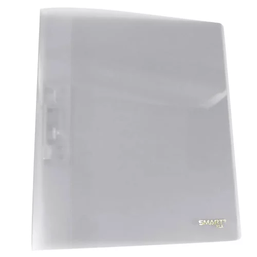 Carpeta de Plástico con Palanca Tamaño Carta Color Humo Smart