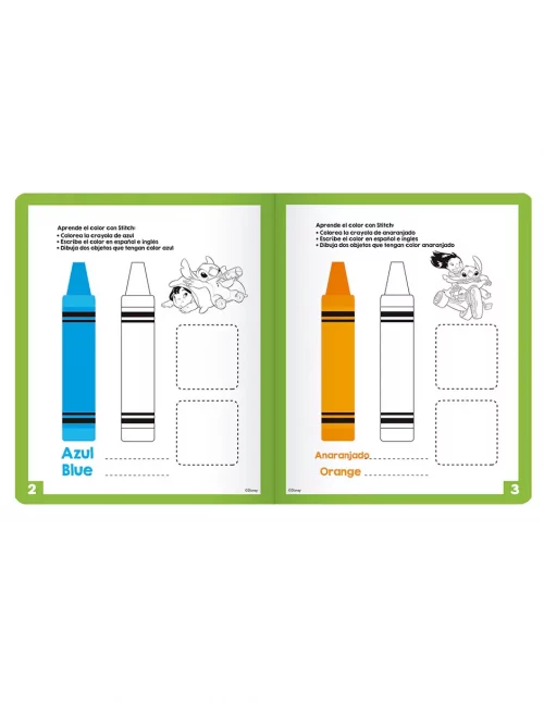 Libro Para Colorear Mágico de Stich con 48 Páginas