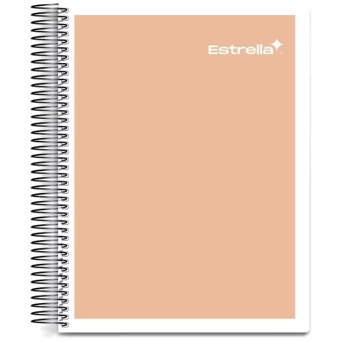 Libreta Profesional de 200 Hojas Cuadro Grande (7 mm) Colors Estrella