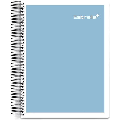 Libreta Profesional de 200 Hojas Cuadro Grande (7 mm) Colors Estrella