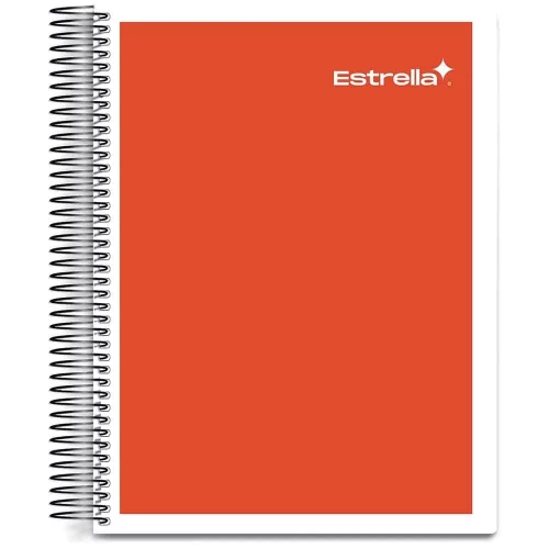 Libreta Profesional de 200 Hojas Cuadro Grande (7 mm) Colors Estrella