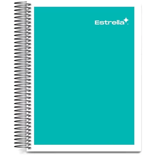 Libreta Profesional de 200 Hojas Cuadro Grande (7 mm) Colors Estrella