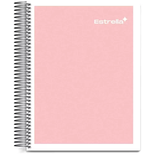 Libreta Profesional de 200 Hojas Cuadro Grande (7 mm) Colors Estrella