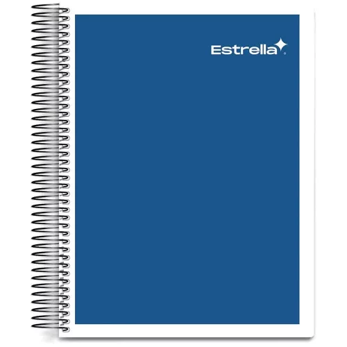 Libreta Profesional de 200 Hojas Cuadro Grande (7 mm) Colors Estrella